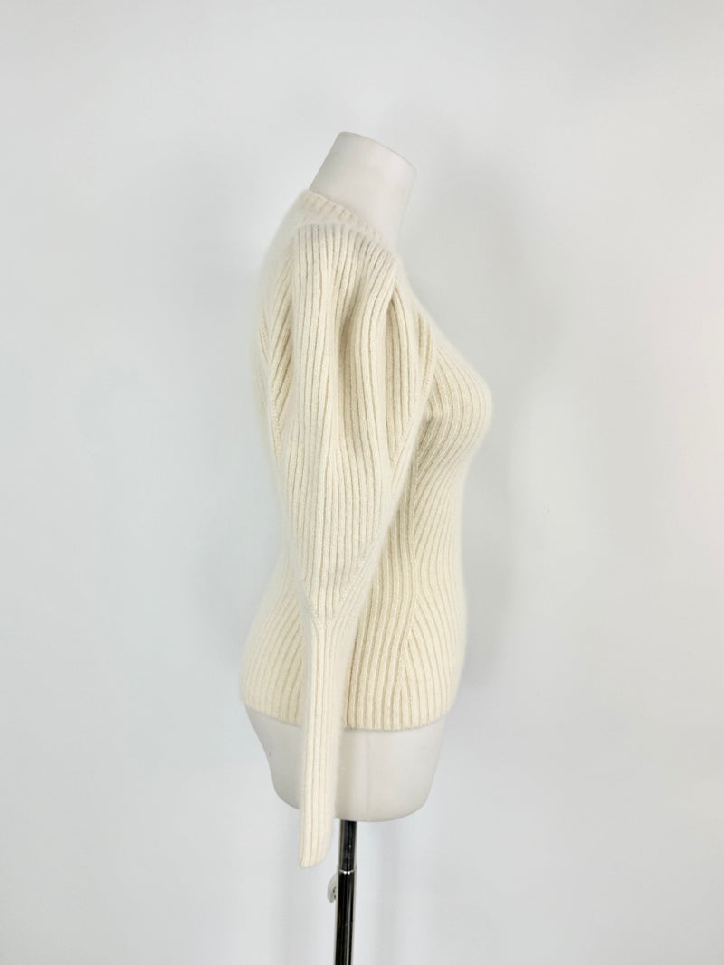 Zimmermann Meringue Cashmere Jumper - AU6/8