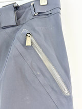 Toni Sailer Black Ski Pant with Suspenders - M