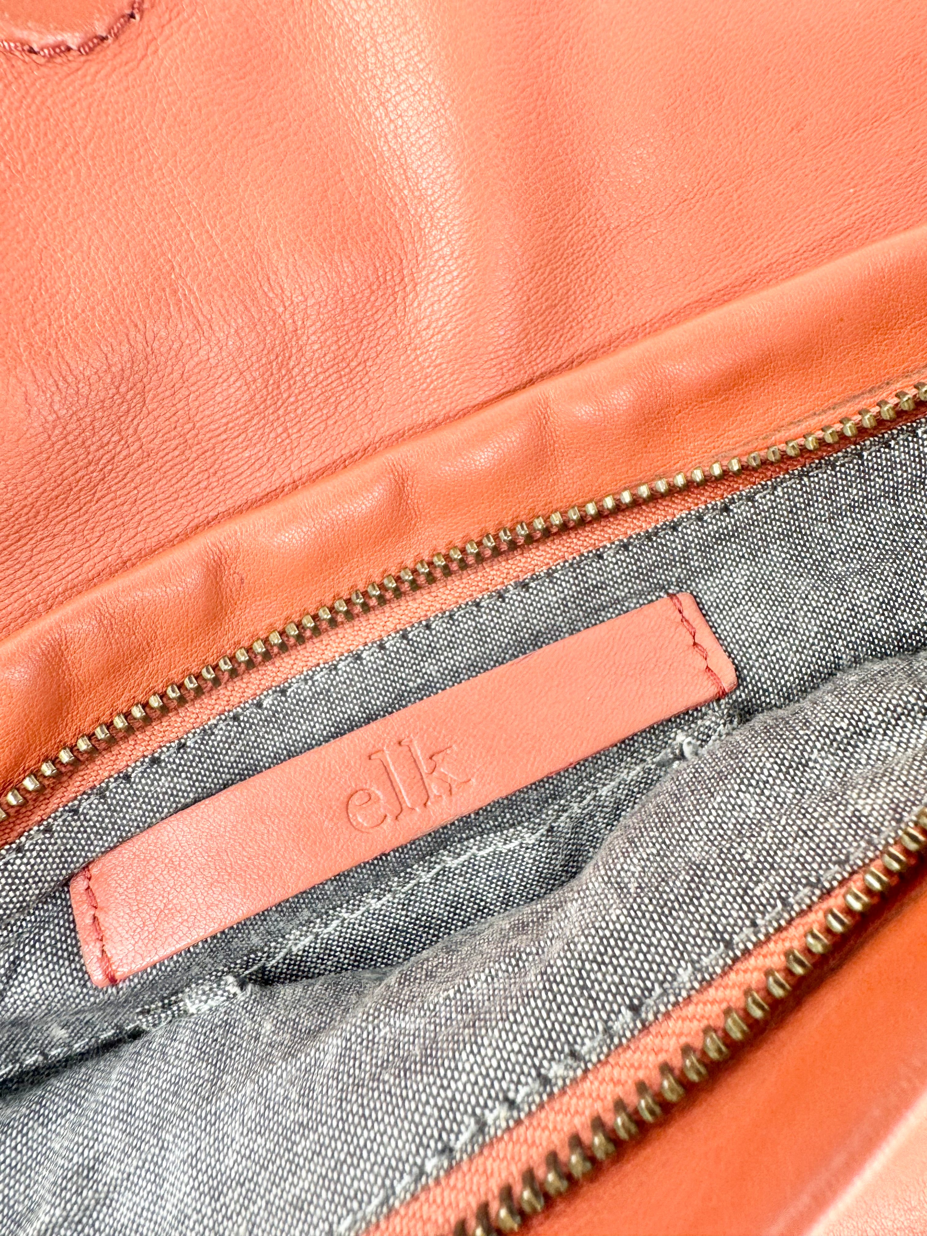 Elk Buttery Soft Coral Cross Body Bag