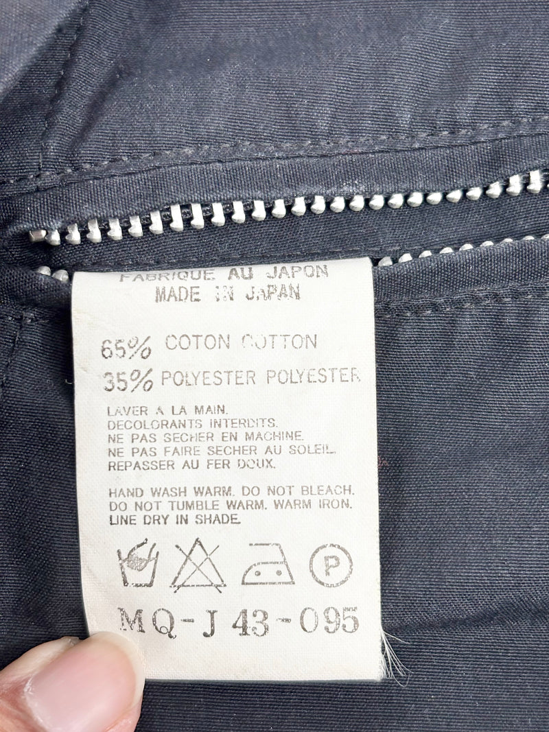 Y's by Yohji Yamamoto Black Engineer-Style Jacket - M