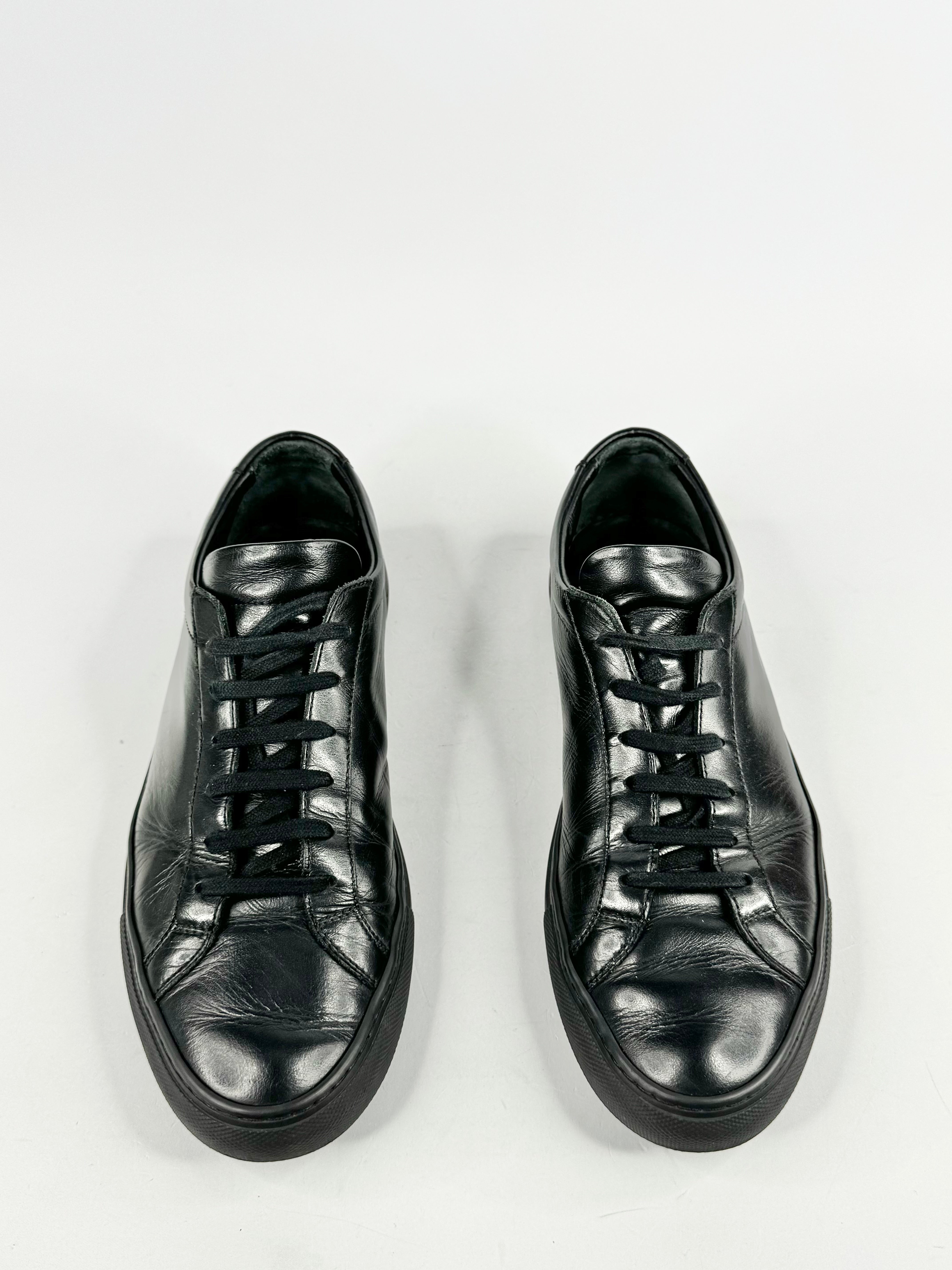 Common Projects 'Achilles' Black Low Sneaker - EU41