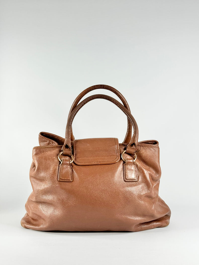 Oroton Tan Handbag