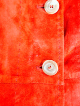 Fratelli Rossetti Chilli Red Suede Jacket - AU8