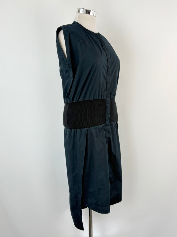 Willow Black Sleeveless Tunic Dress - AU12