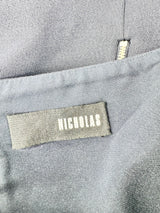 Nicholas Deep Blue Midi Dress - AU8