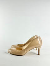 L.K. Bennet Smooth Beige Pumps - EU37.5