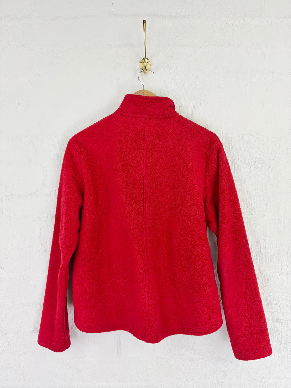 Vintage Kathmandu Red and Blue Zip Fleece - AU14