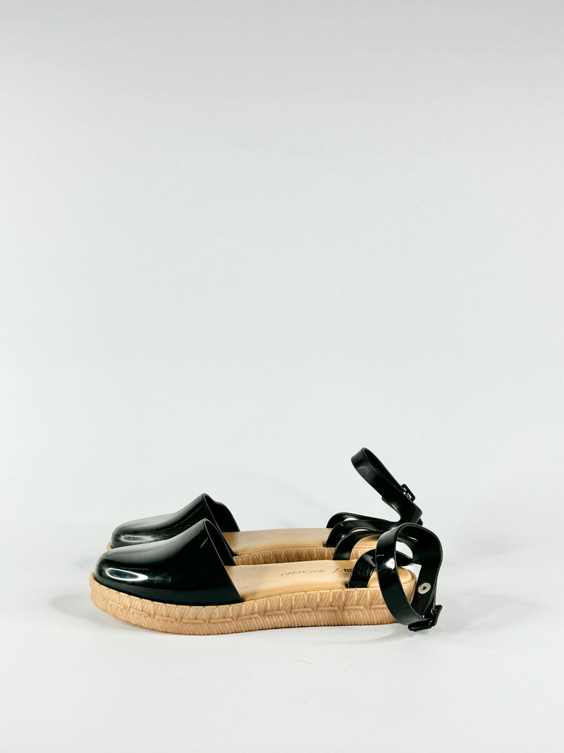 Melissa x Jason Wu Black Sandals - EU36