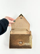 Vintage Whiting & Davis Bronze Mesh Bag