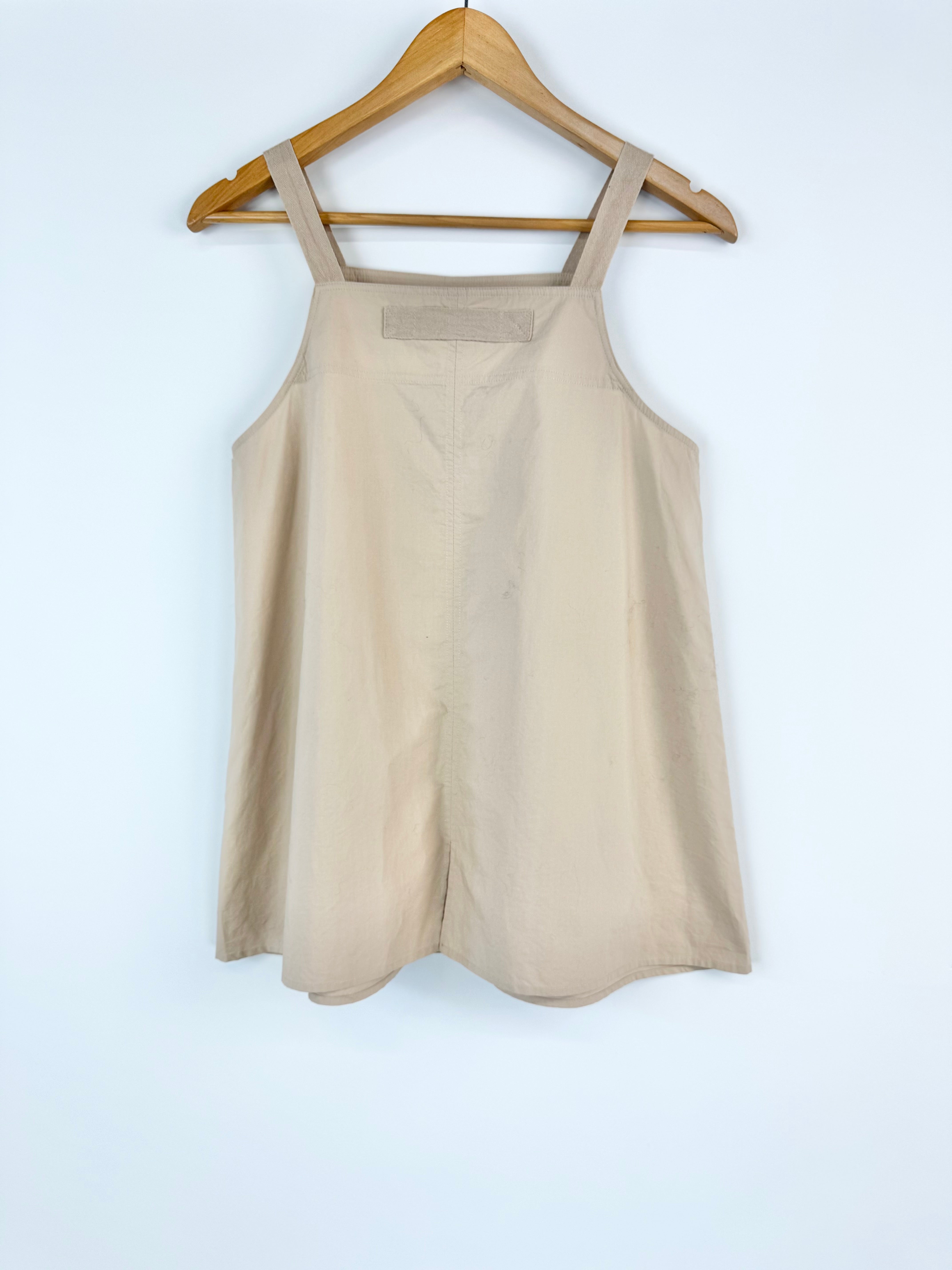 Lee Mathews Beige Poplin 'Workroom' Cami - AU8