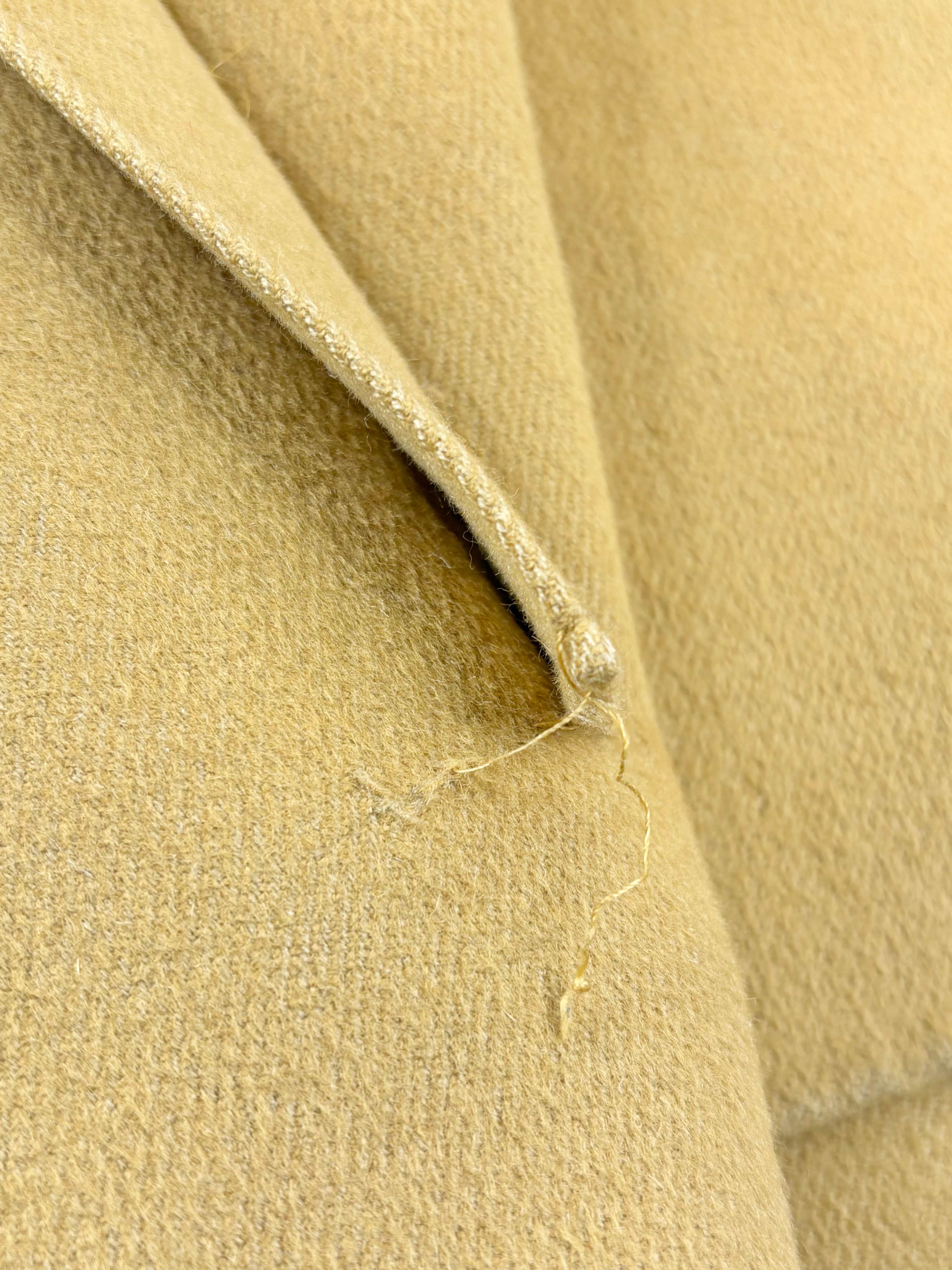Jaeger London Mustard Yellow Wool-Blend Jacket - AU16