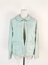 Vintage Tullo Aqua Woven Jacket - AU10