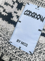 McQ Long Now Intarsia & Jacquard-Knit Cotton-Blend Vest - AU8