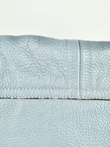 Caterina Lucchi Powder Blue Leather Cross Body Bag