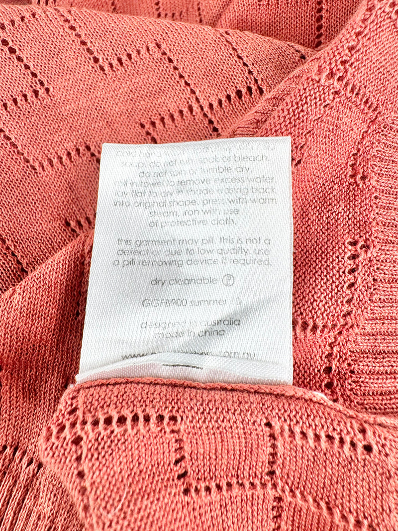 Gorman Saffron SIlk & Cotton Cardigan - AU8