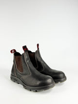 Redback Brown Steel Capped Boots - 10