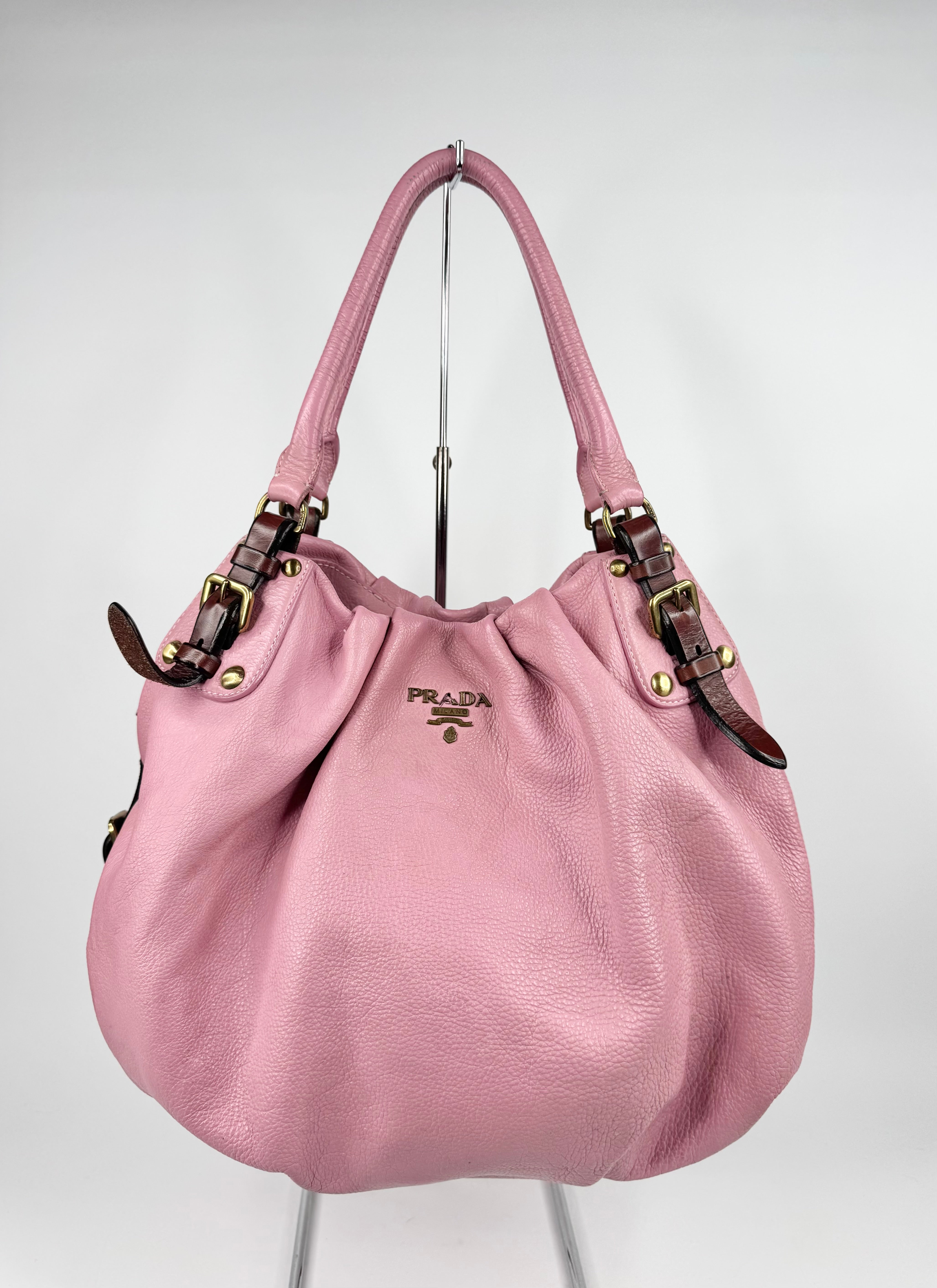Prada Blossom Pink Hobo Bag