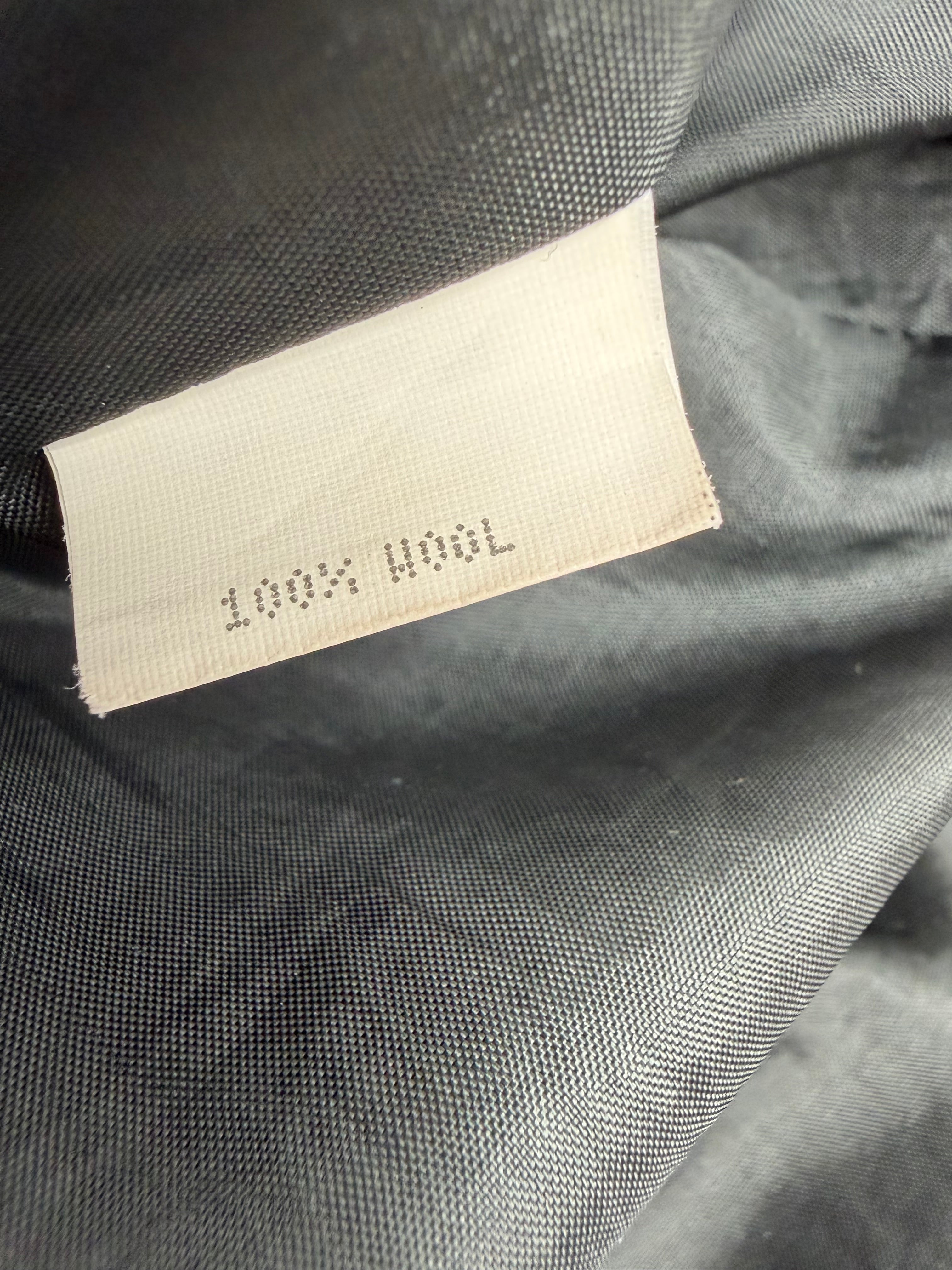 State of Grace Green & Black Textile Wool Coat - AU10/12