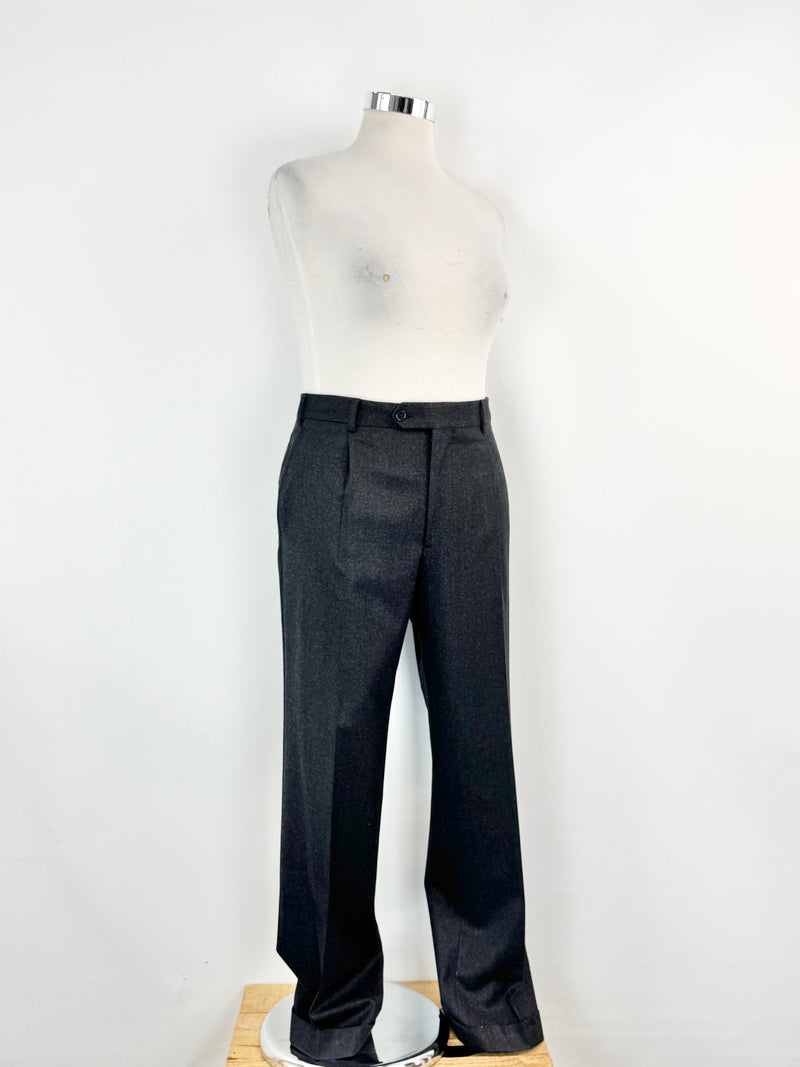 Maurizio Baldassari Grey Wool Slacks - 50