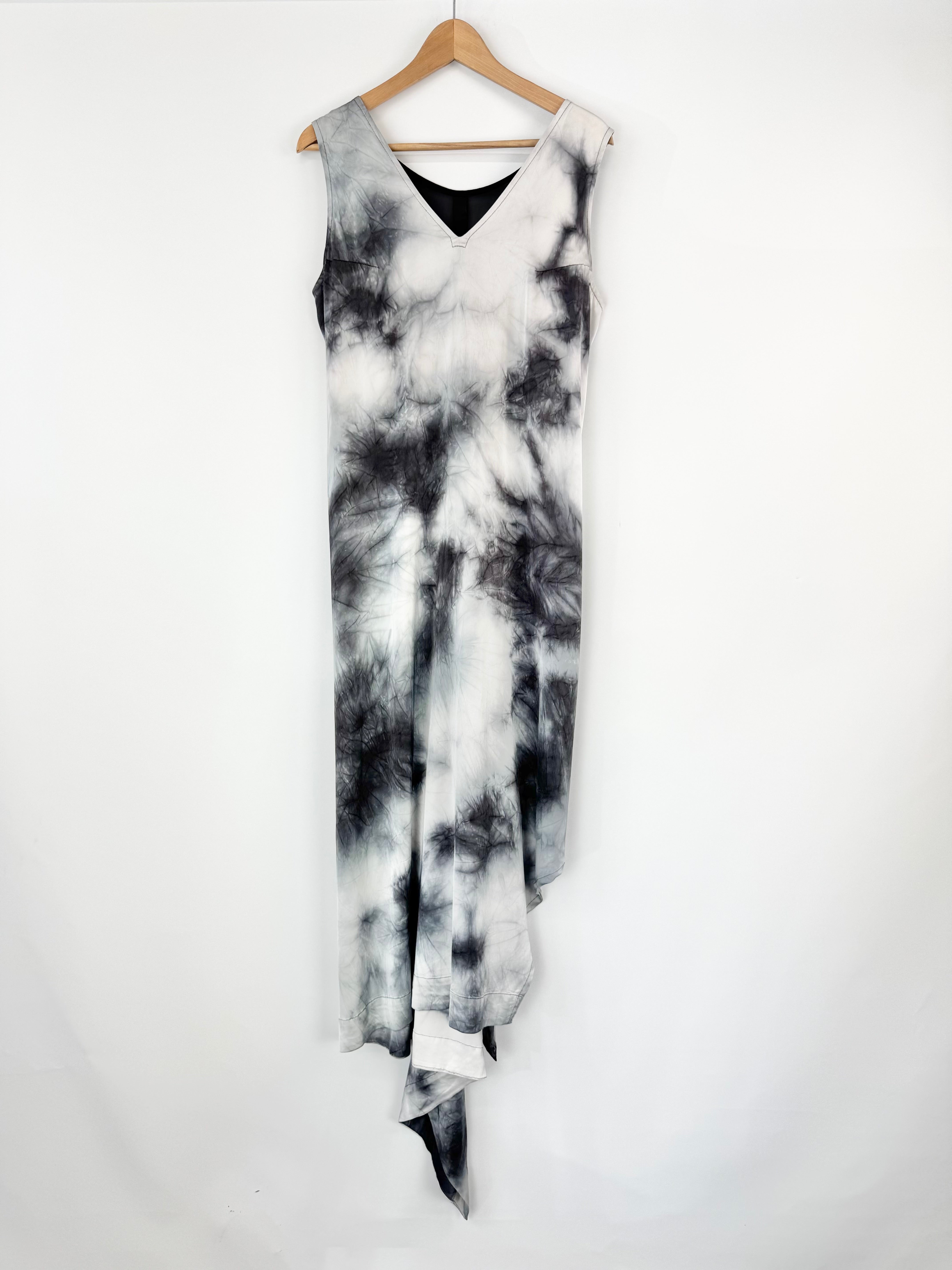 Ilaria Nistri Black and Silver Dress - Size AU 10