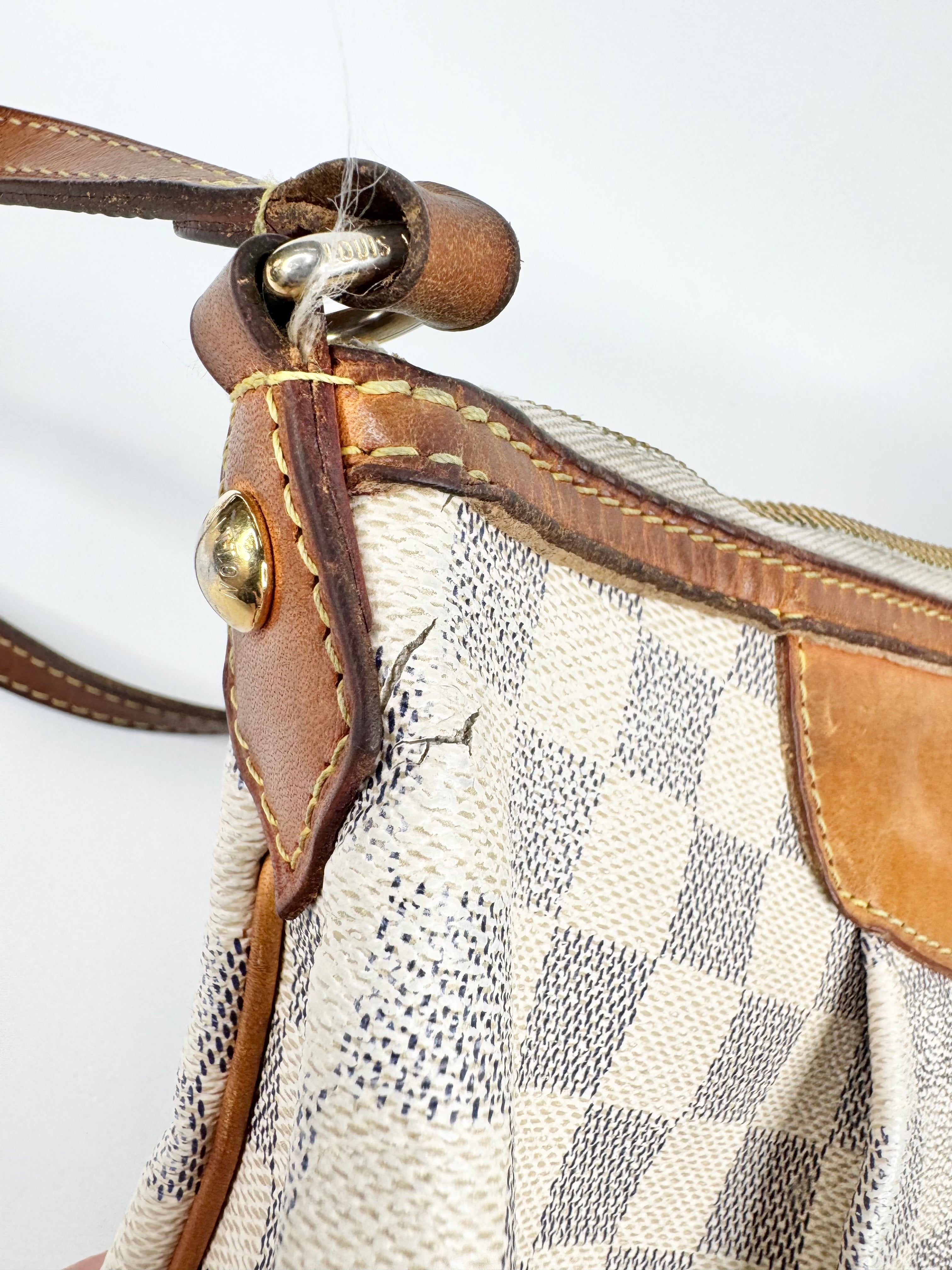 Louis Vuitton 'Siracusa' Cloth Handbag