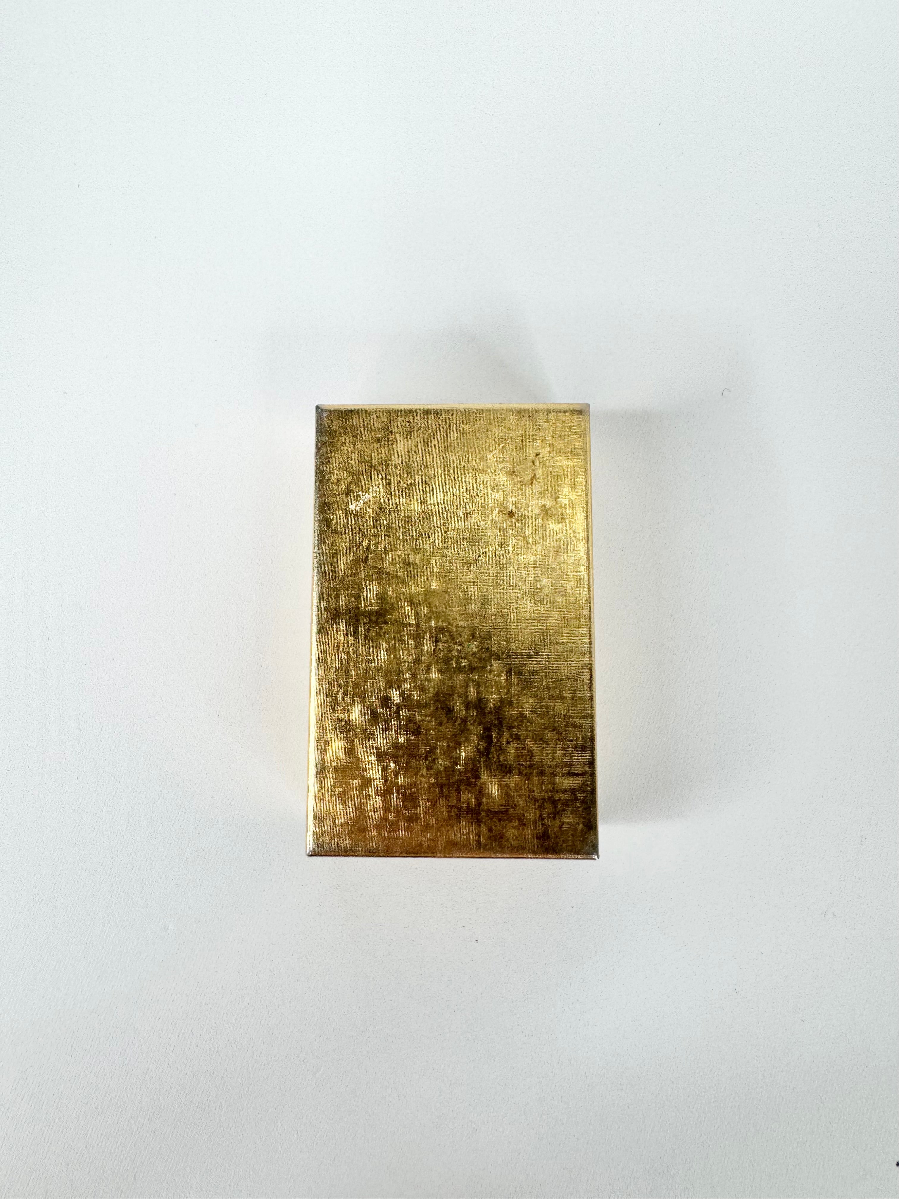 Vintage Fabergé Gilt Cosemetics Container