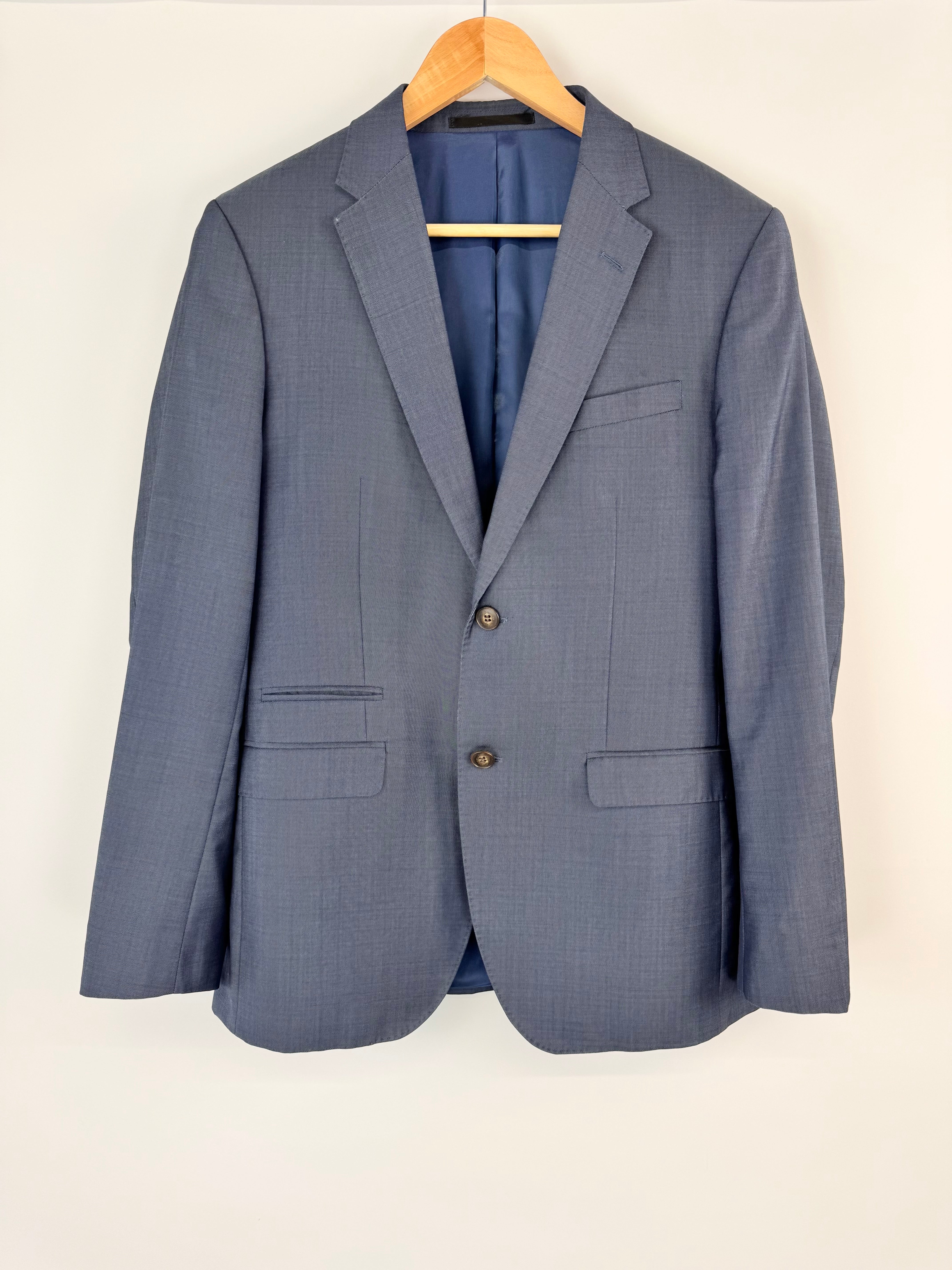 Adriano de Rango Grey Blue Blazer - M/L