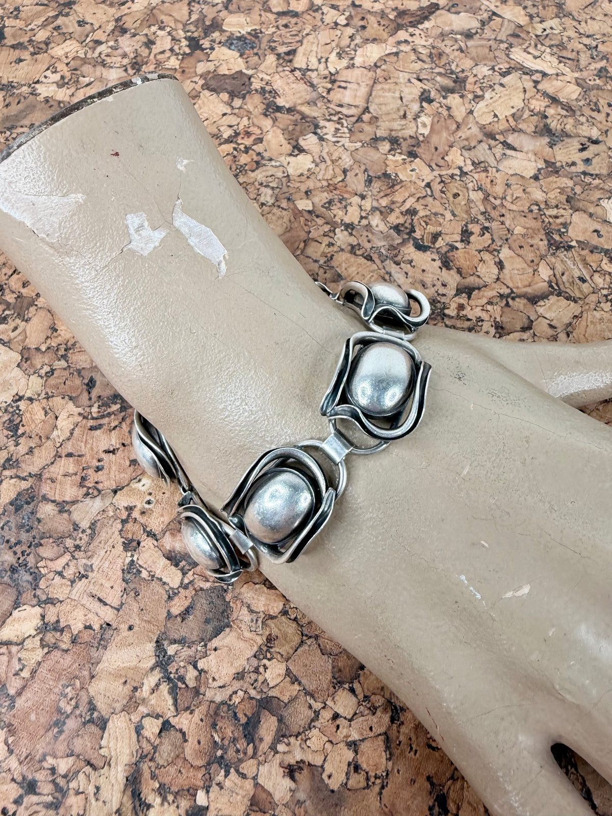 Vintage ATI Poland Silver Bracelet