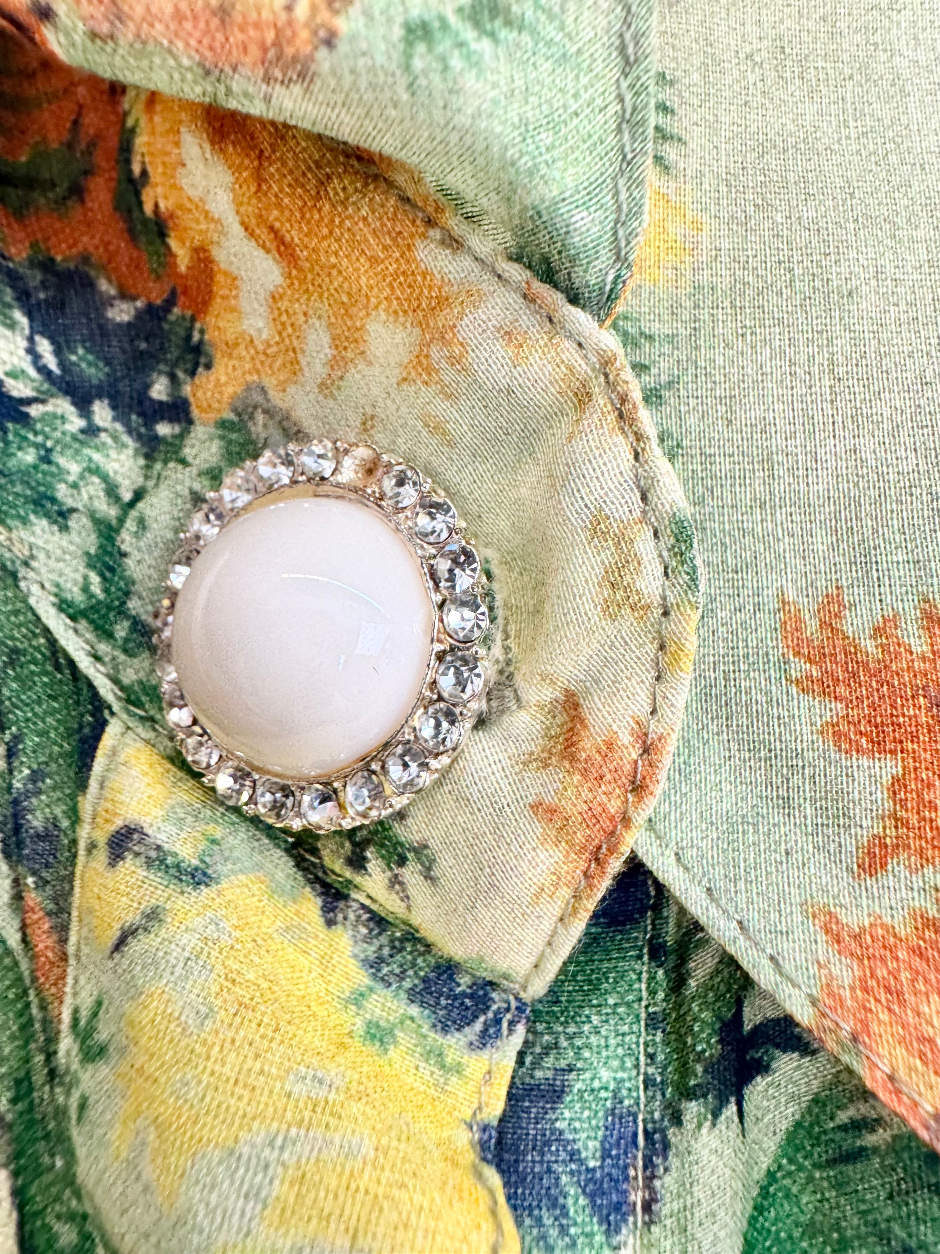 Alice McCall 'Strange Dreams' Silk Blend Shirt Dress - AU8