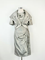 Studibaker Grey & Gold Metallic 2 Piece Set - AU14