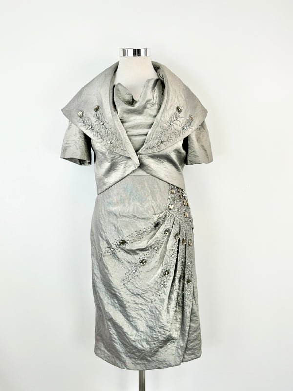 Studibaker Grey & Gold Metallic 2 Piece Set - AU14