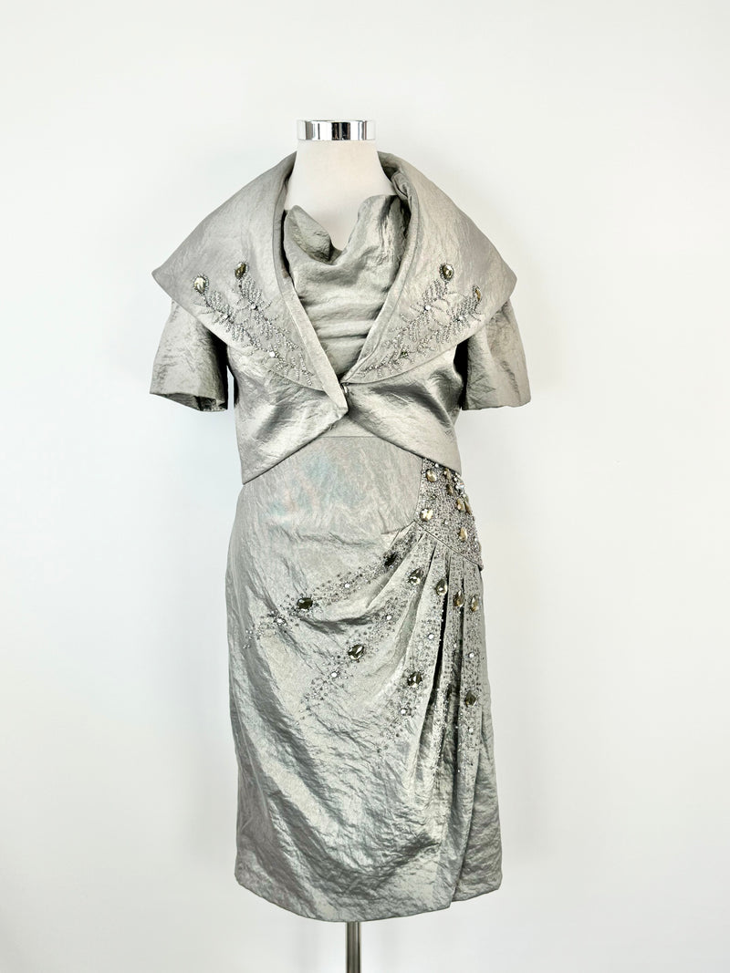Studibaker Grey & Gold Metallic 2 Piece Set - AU14