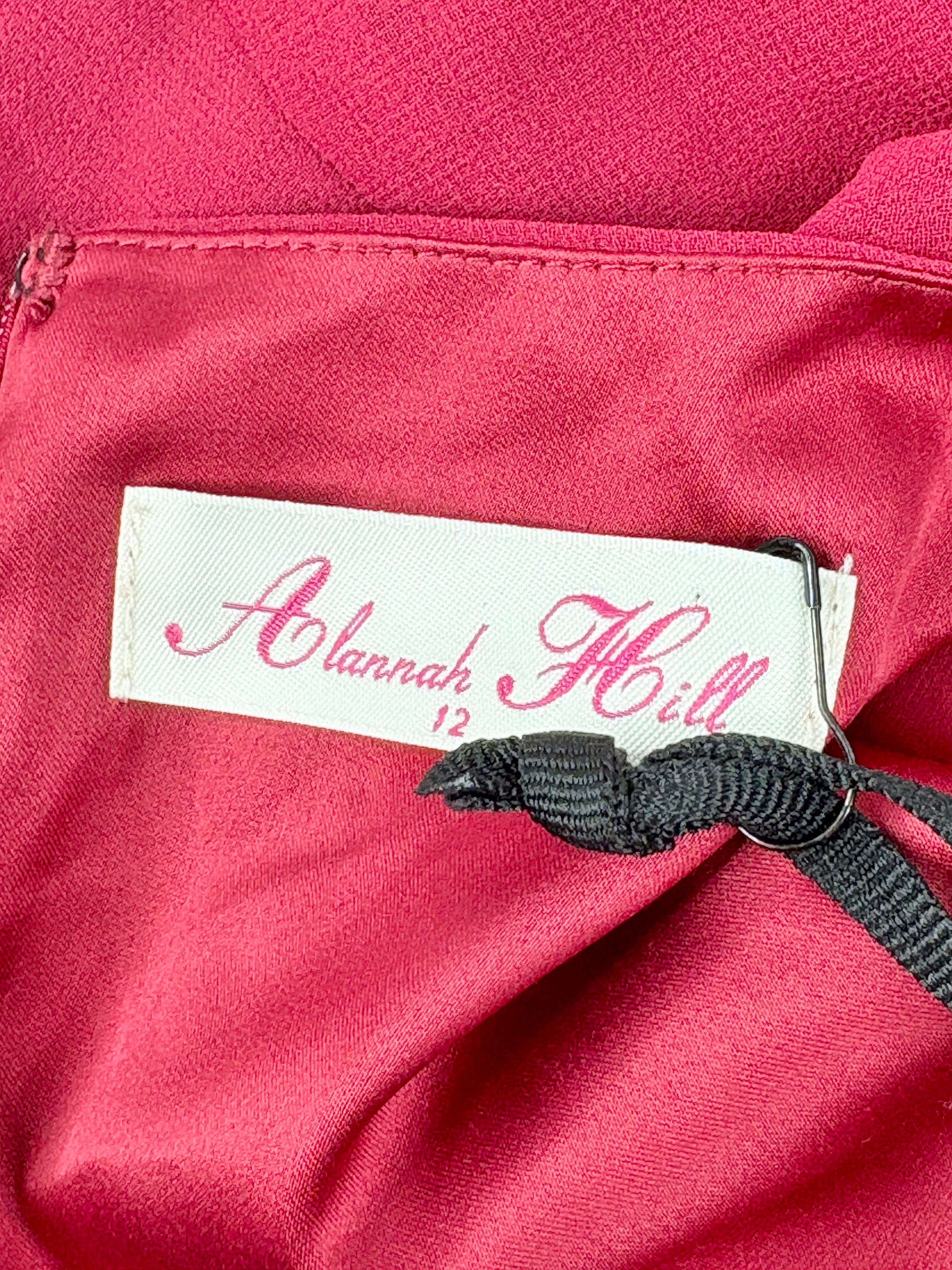 Alannah Hill Deep Rose 'Doesn't Mean A Thing' Dress - AU12