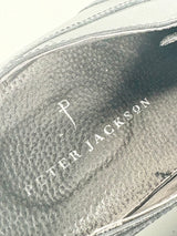 Peter Jackson Black Leather Derby Shoes - EU46