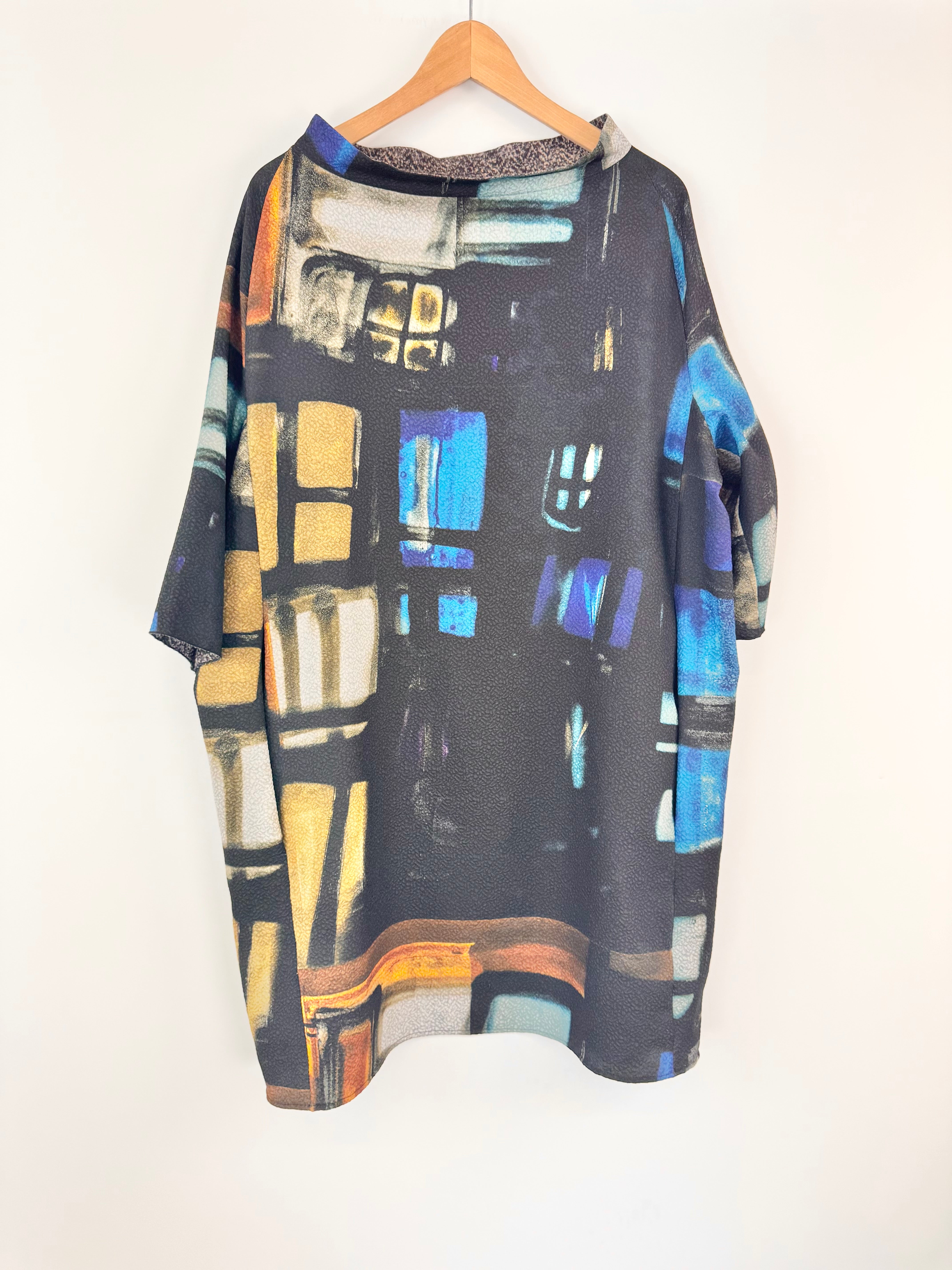 Annette Görtz Black Textured Tunic Dress - AU8/10