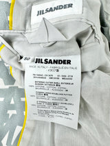 Jil Sander 2014/2015 Grey Text Pattern Blazer - 50