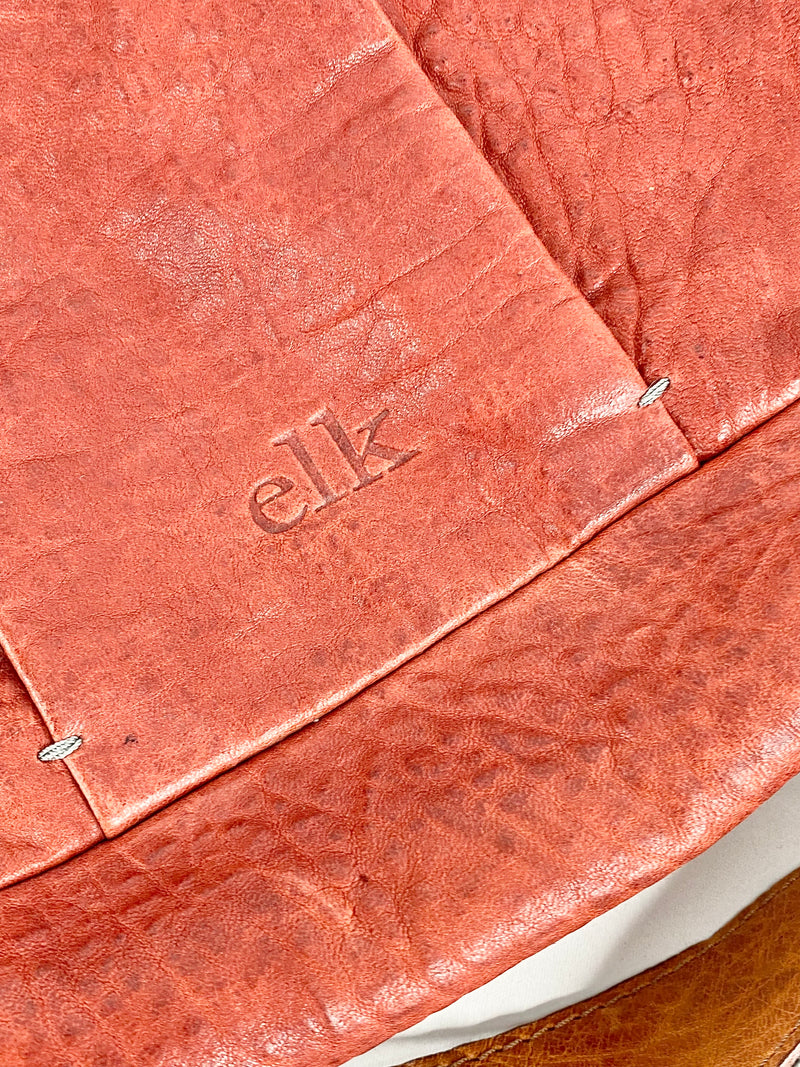 Elk Large Red Leather Bag