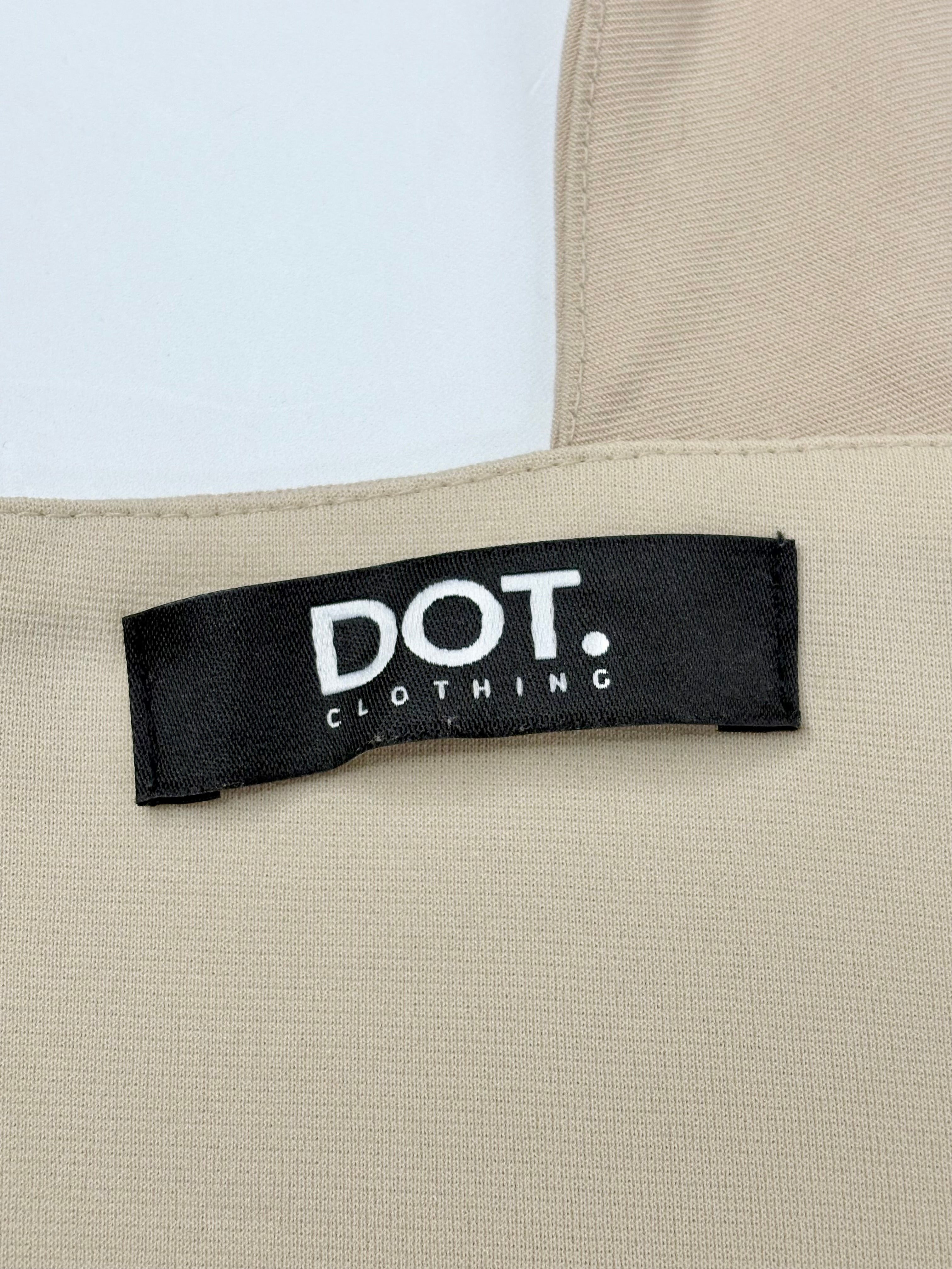 Dot. the Label Beige Crop Top & Pants Set - AU10