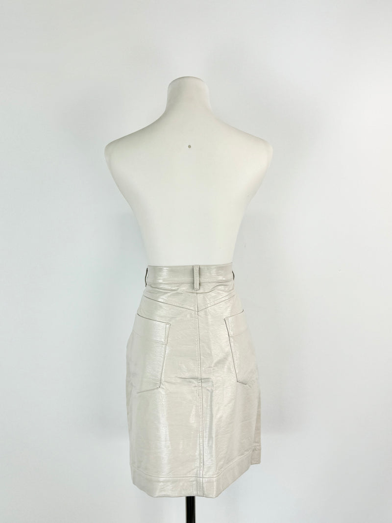 O.P On Parks Cement Vinyl Skirt - AU8
