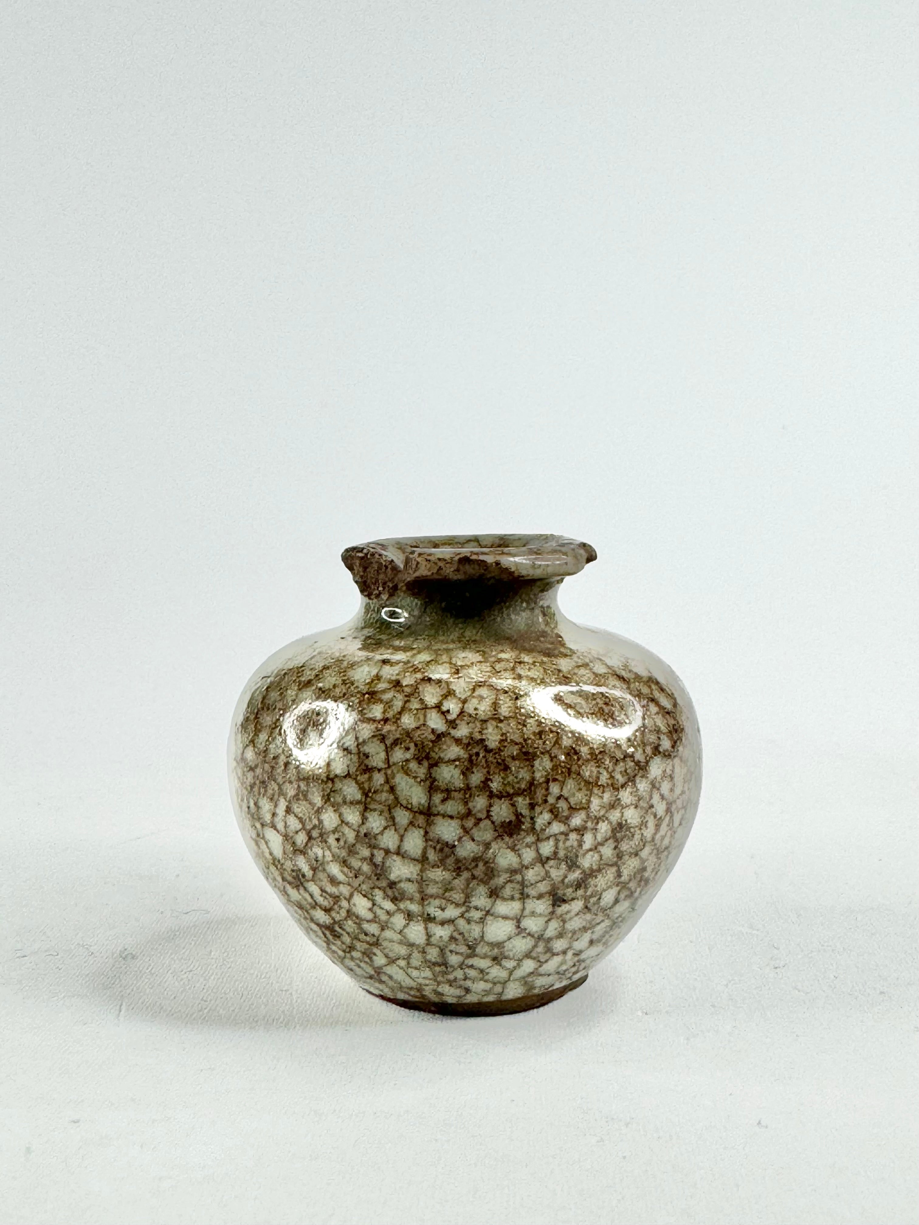 Antique Chinese Celadon Jarlet