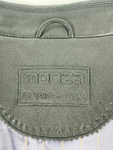 Monza by Eren Black Leather Jacket - AU12