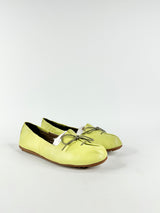 Django & Juliette 'Ballard' Yellow Leather Lace Ups - Eu42