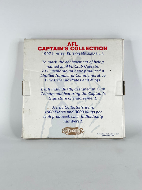 AFL Captain's Collection 1997 Wayne Carey Commemorative Plate