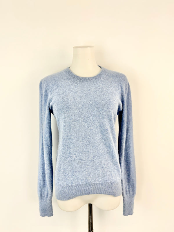 Atuzarra Winter Sky Blue Cashmere Twist Sweater - AU8/10