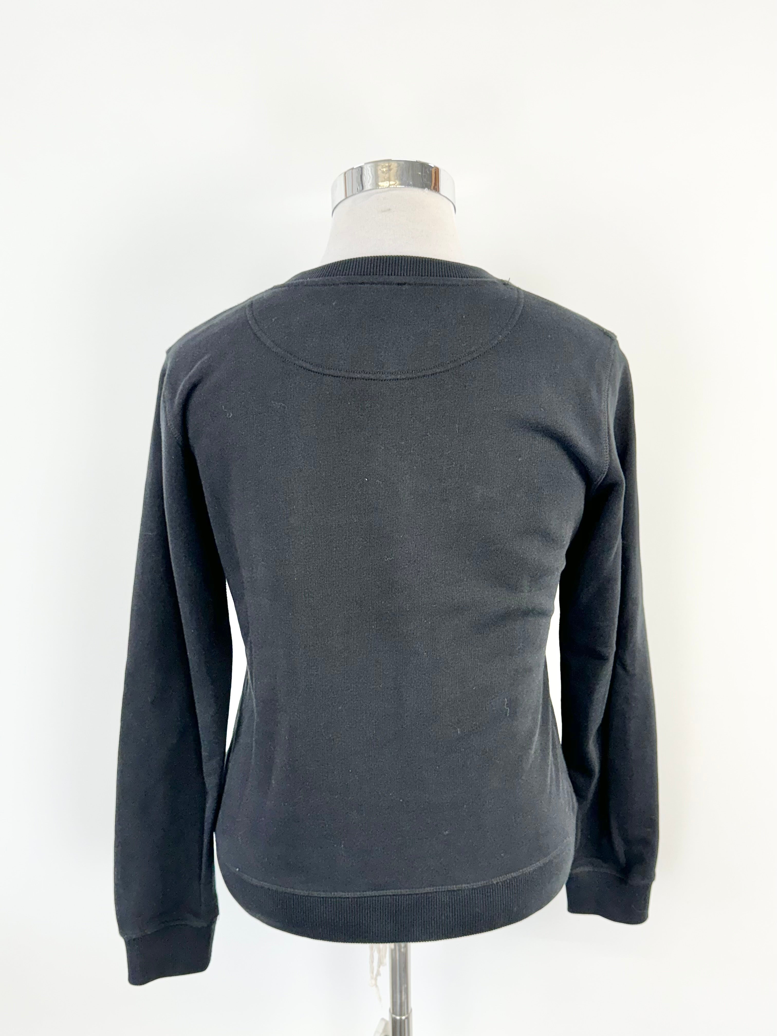 Kenzo Paris Black Classic Eye Sweatshirt - AU12