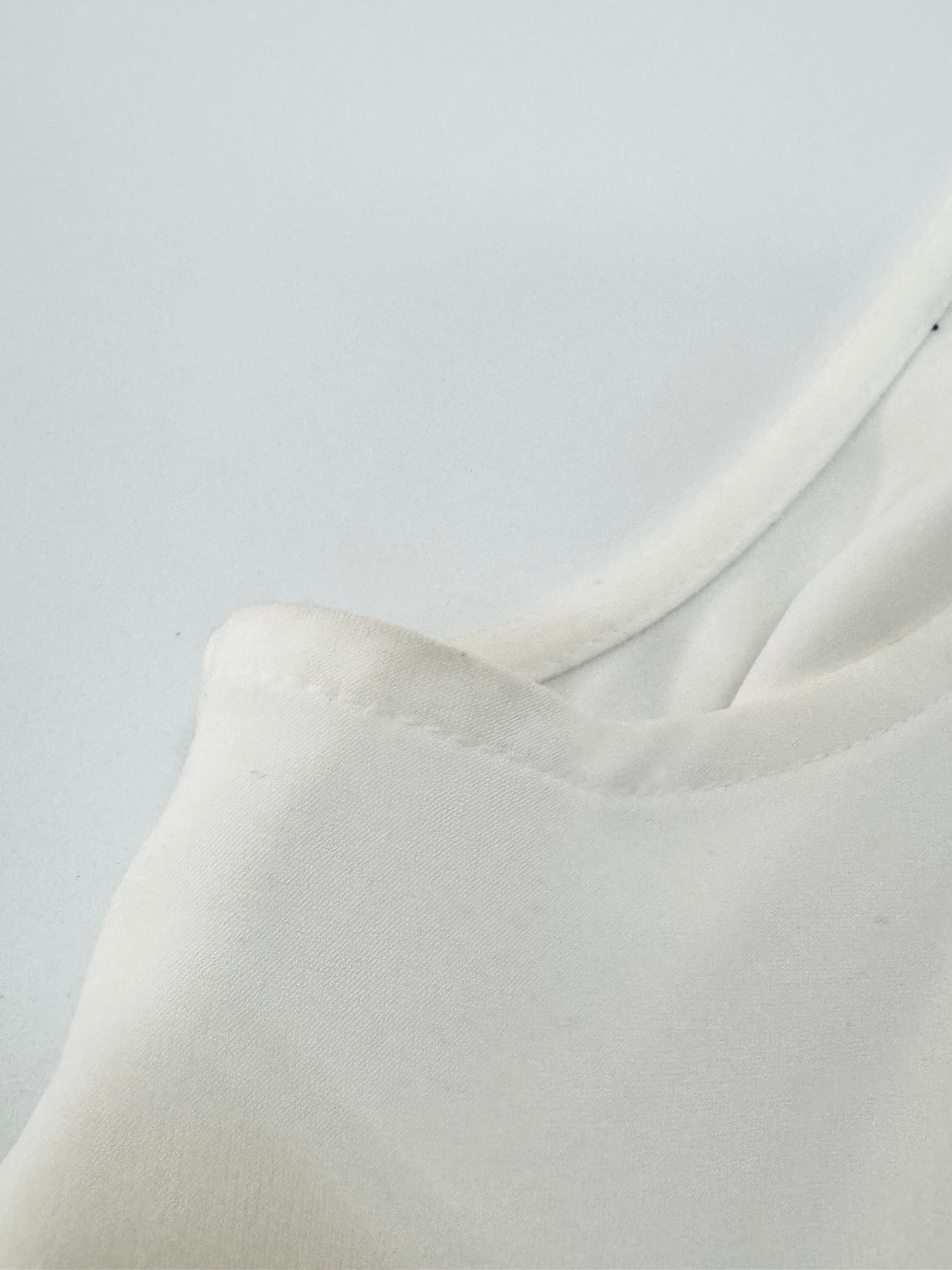 Feathers White Sleeveless Tunic - AU10/12