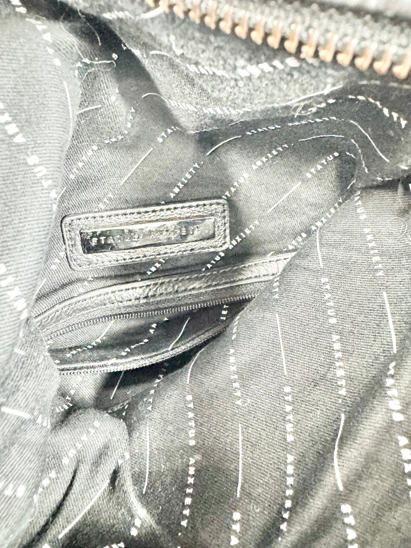 Status Anxiety Black Grained Folded Leather Bag