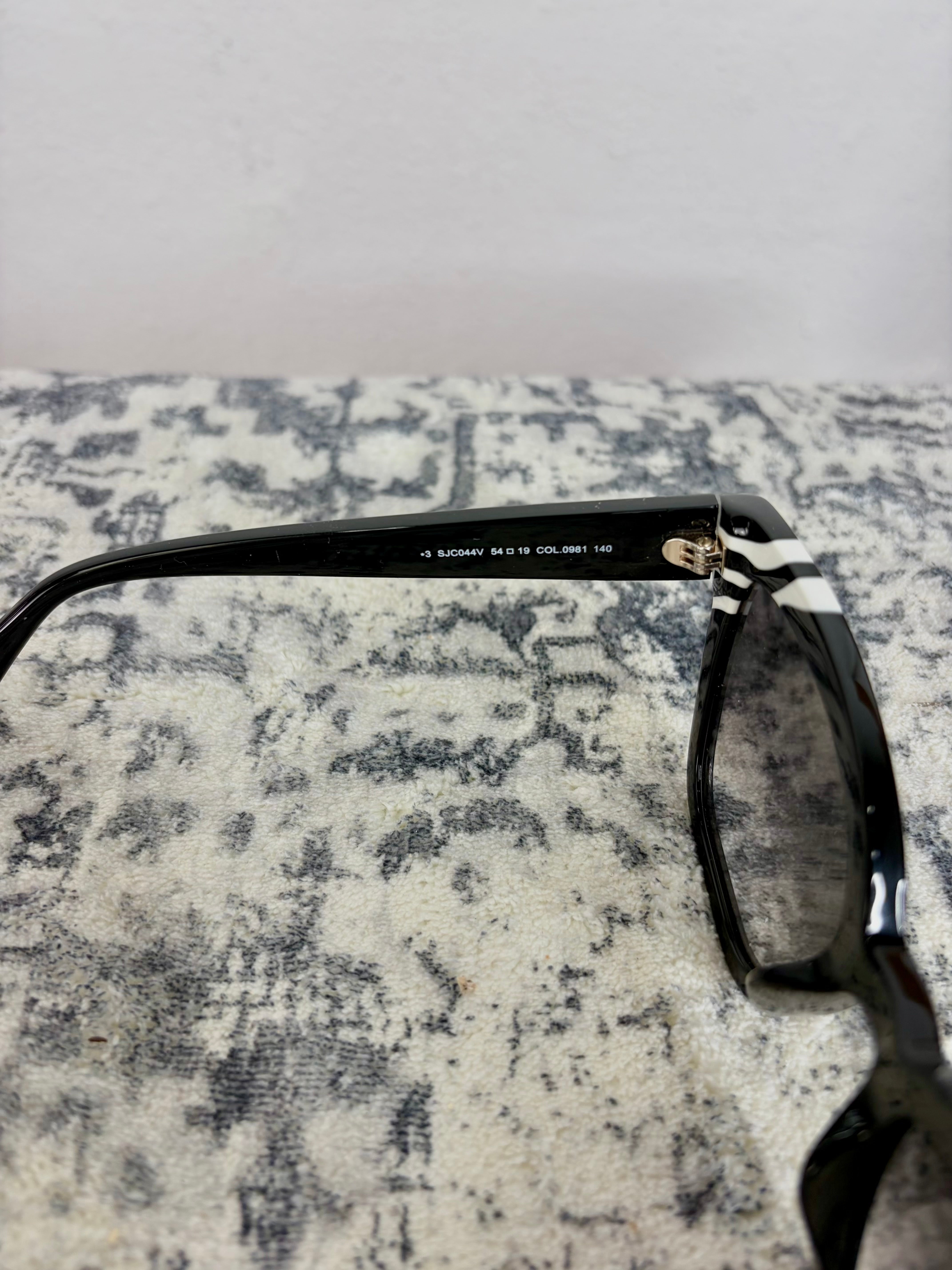 Just Cavalli Black Zebra Sunglassess