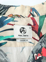 Paul Smith Cotton & Linen Block Cockatoo Shirt - M