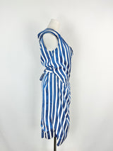 Vivienne Westwood Red Label Blue & White Striped Dress - AU10